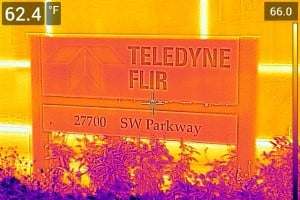 Teledyne FLIR Iniciar sesión térmica con MSX habilitado
